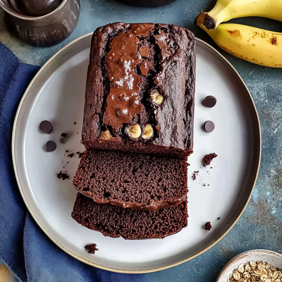 Chocolate Espresso Banana Bread