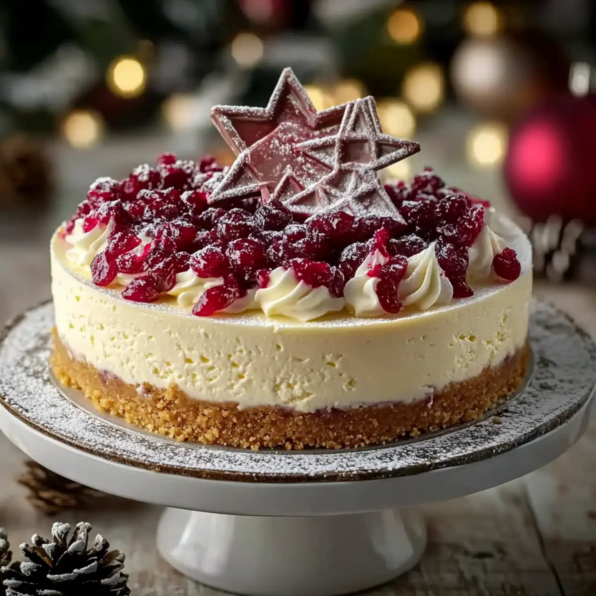 Christmas Cheesecake