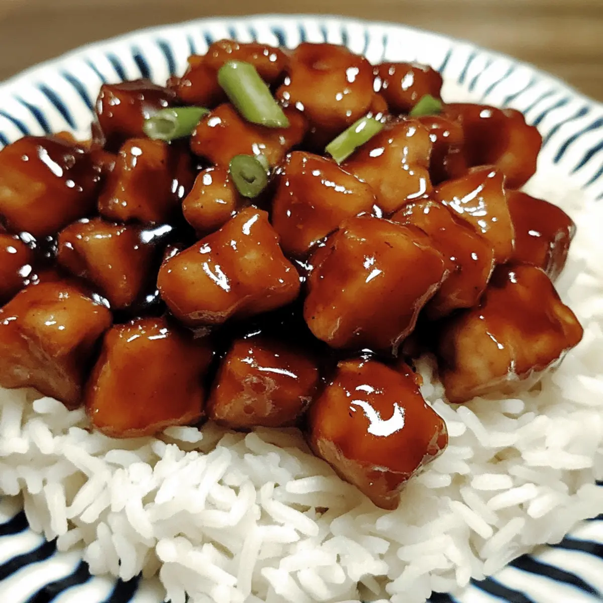 Food Court Bourbon Chicken Copycat