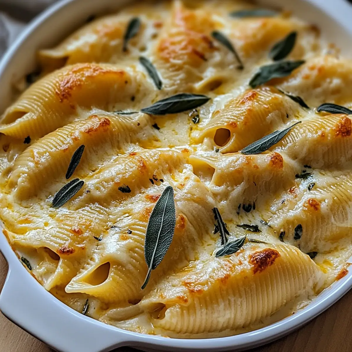 Pumpkin & Gouda Stuffed Shells