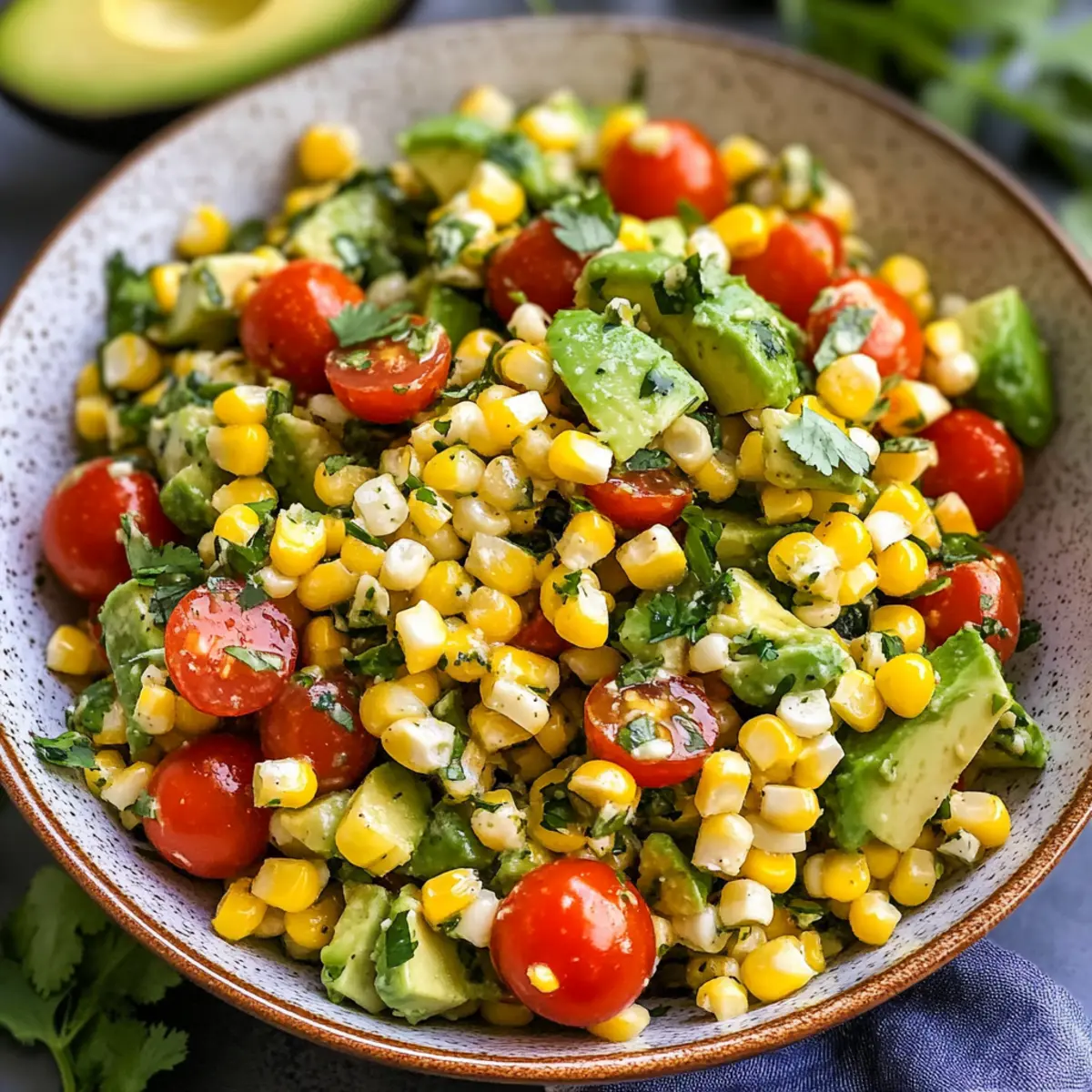 summer corn salad