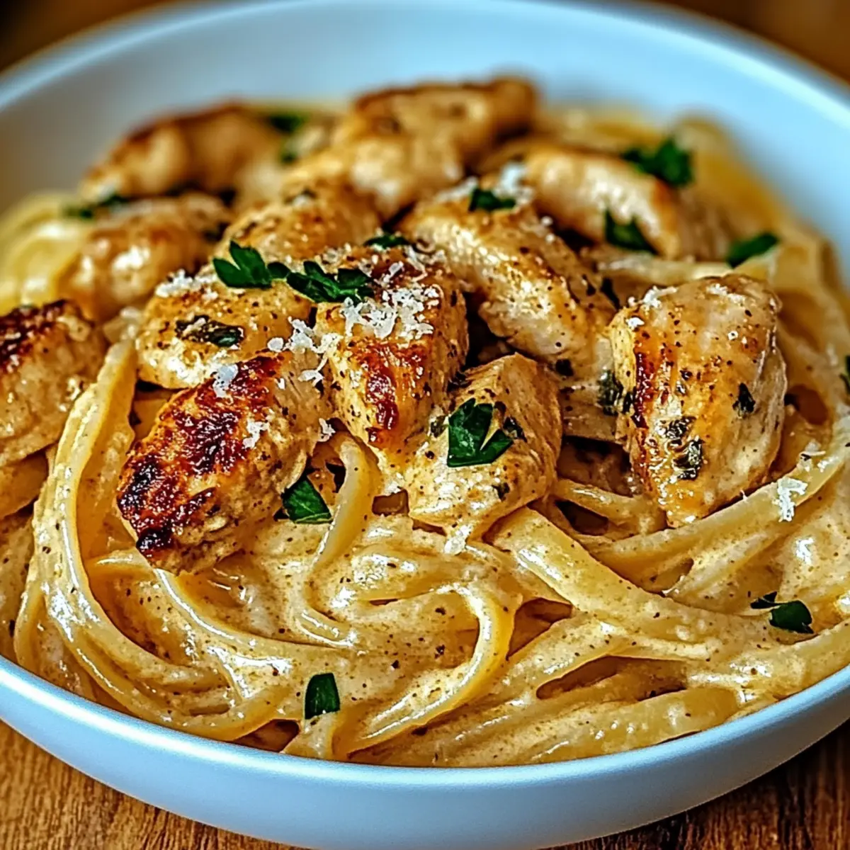 Cowboy Butter Chicken Linguine