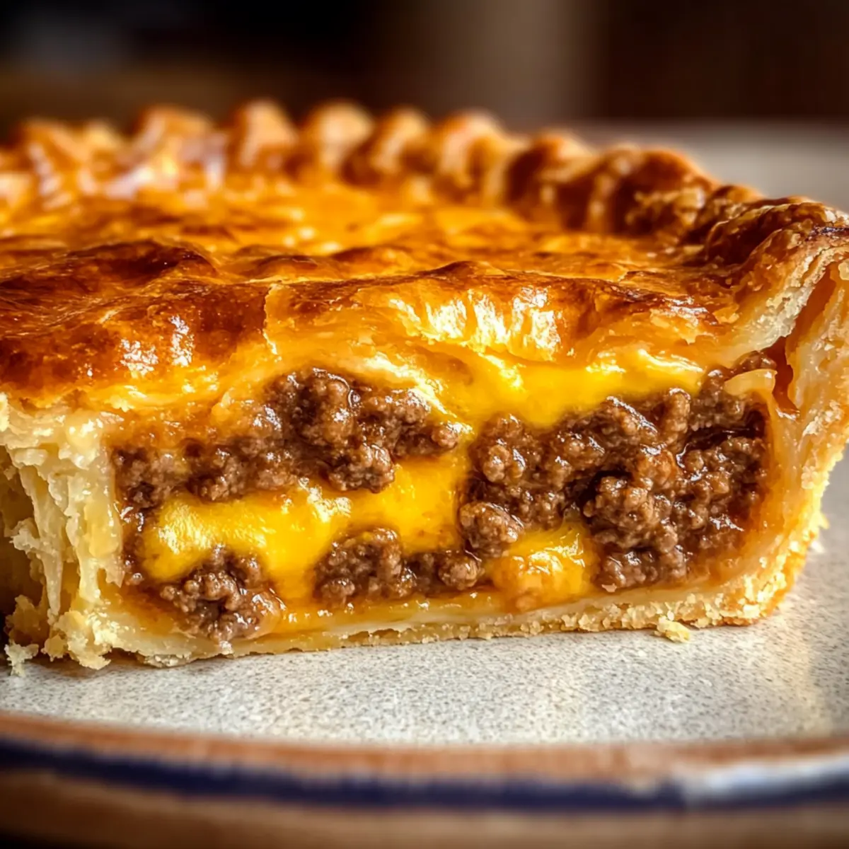 Ultimate Homemade Cheeseburger Pie
