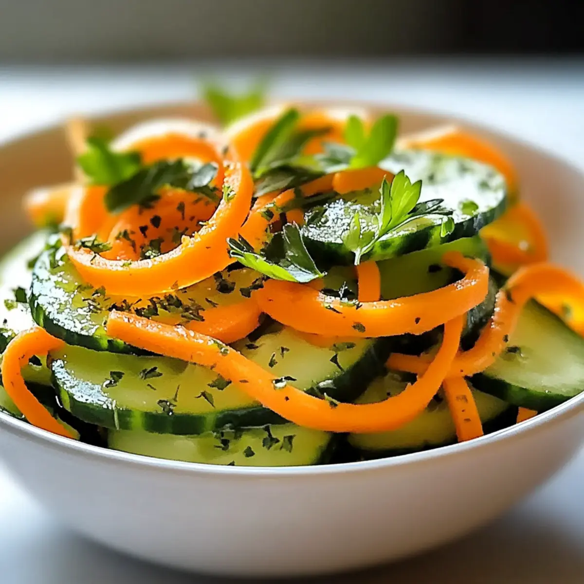 Cucumber and Carrot Salad