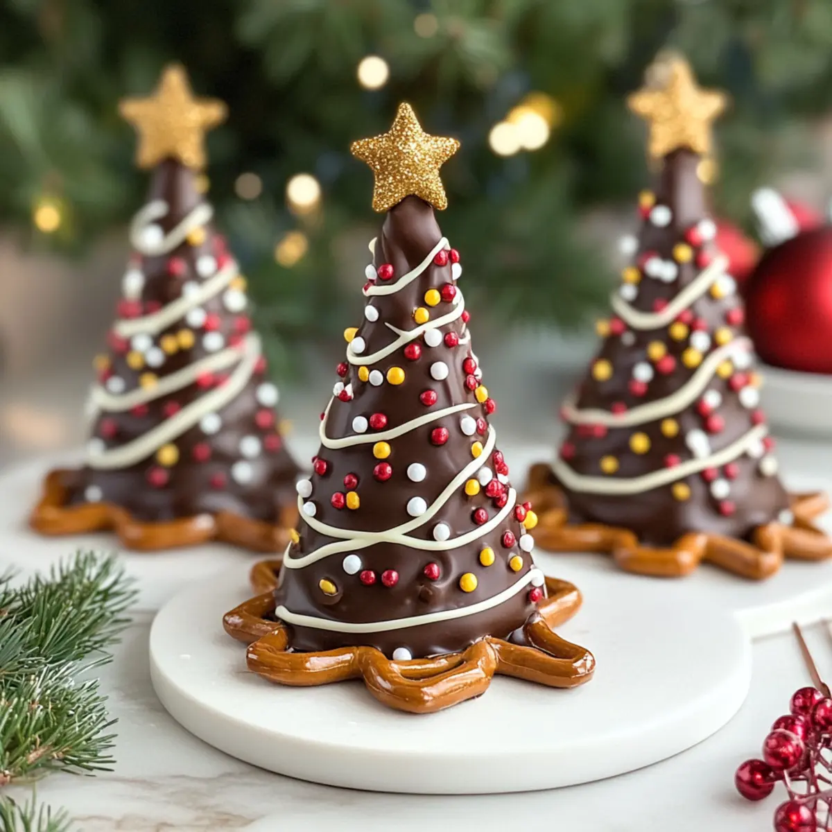 Christmas Chocolate Trees