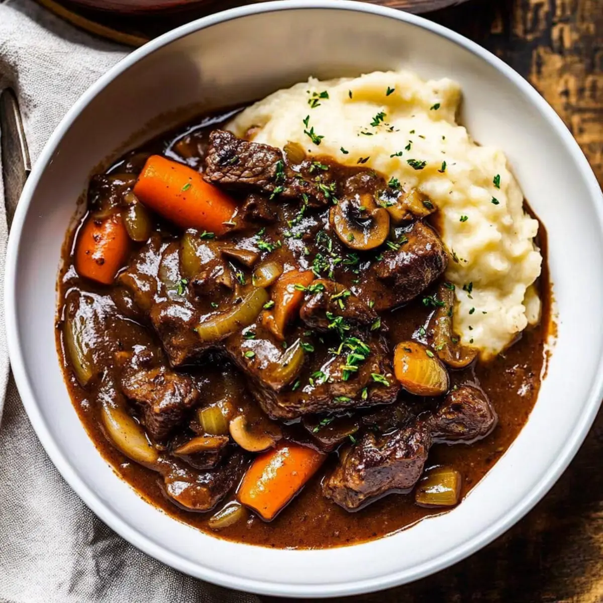 Classic Beef Bourguignon