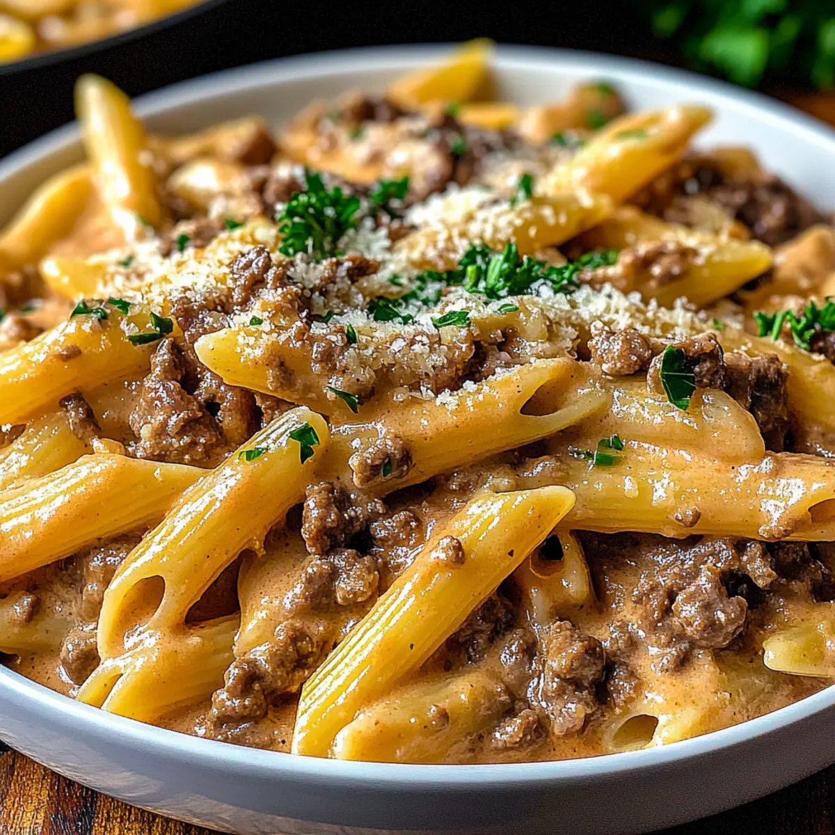 Creamy Beef Pasta Recipe