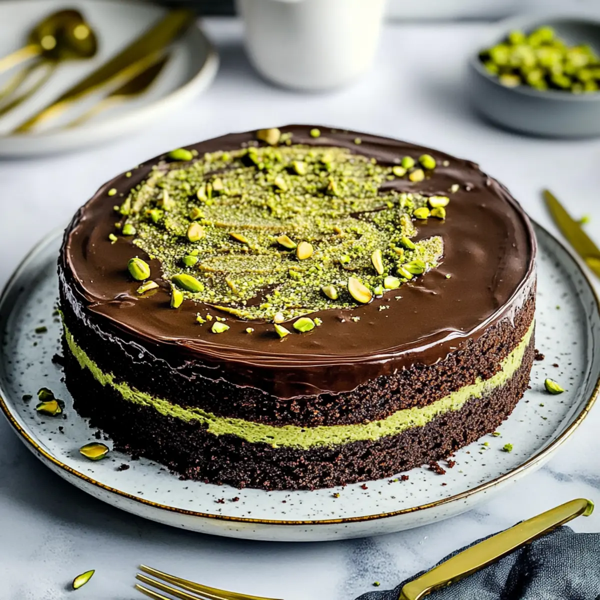 Dubai Chocolate Cake