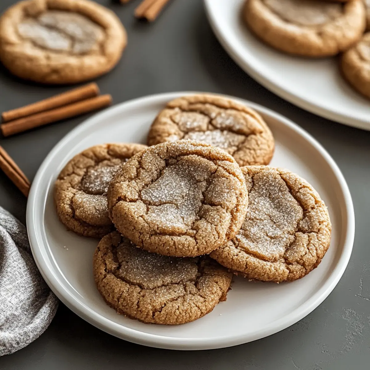 Brown Sugar Cinnamon Cookies