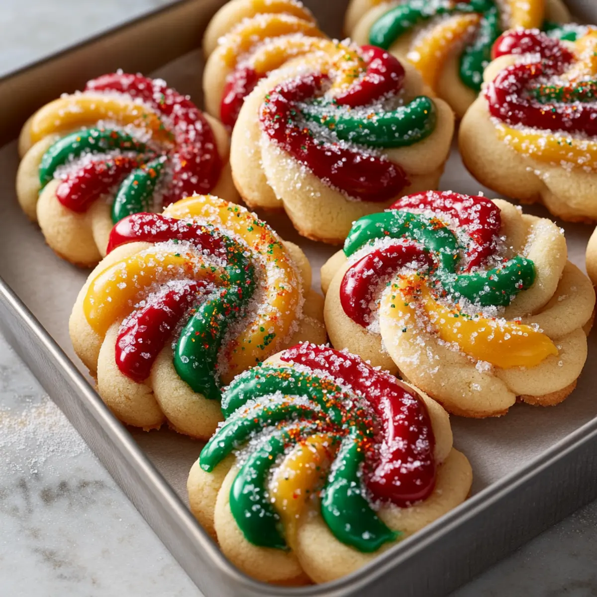 Twisted Christmas Cookies