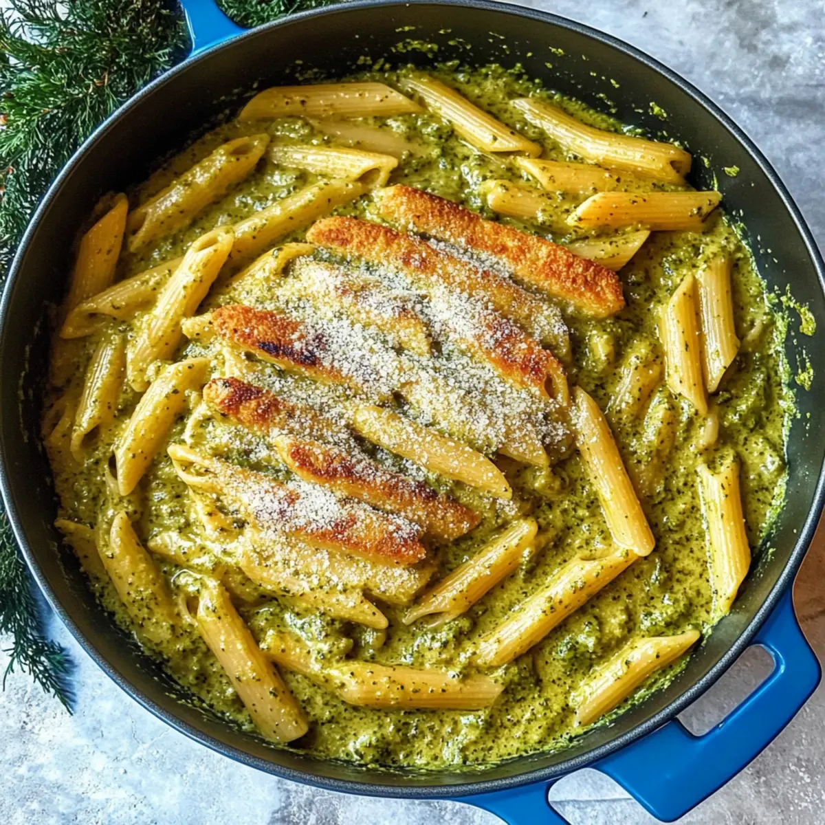 Creamy Pesto Sauce Pasta