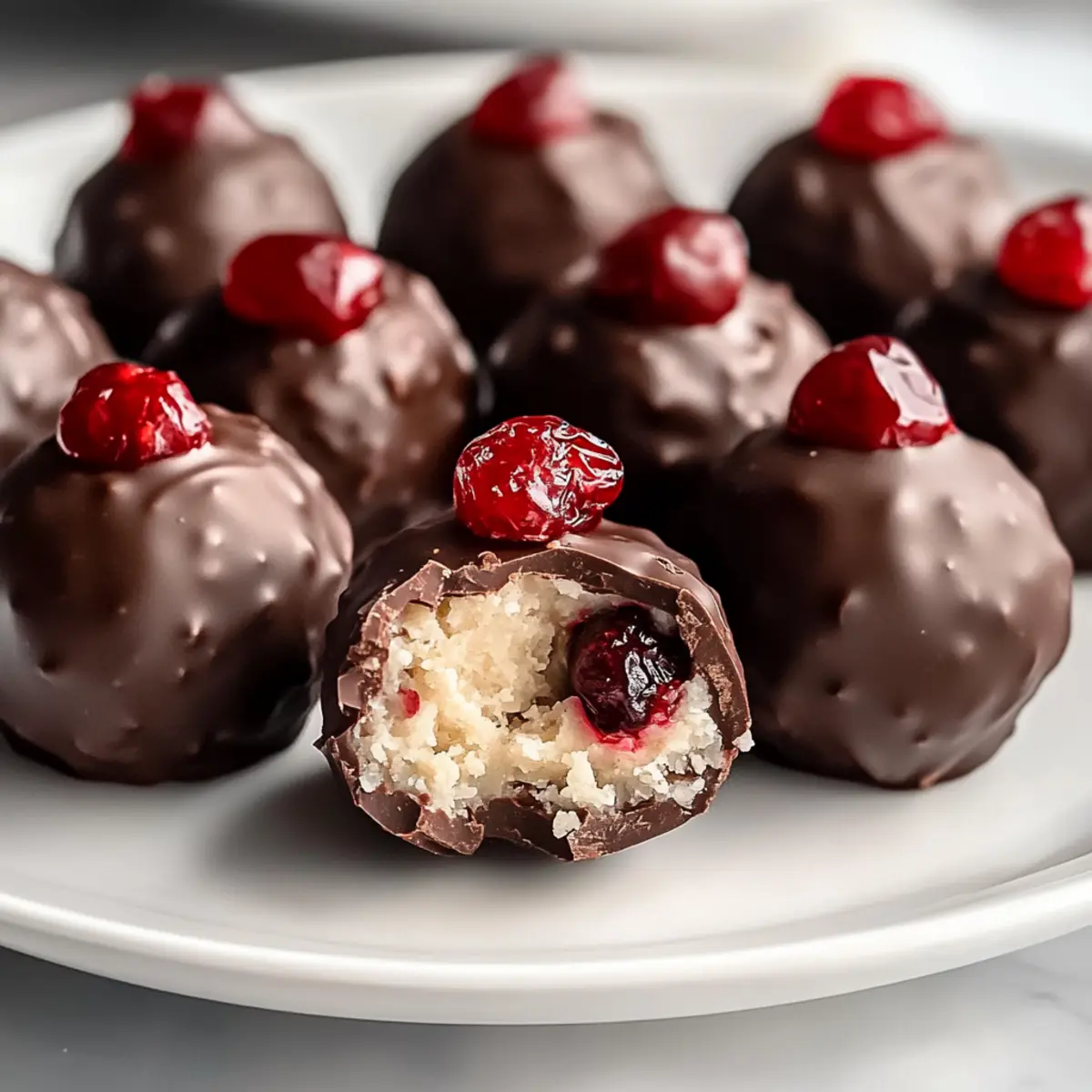 No-Bake Cherry Bourbon Balls
