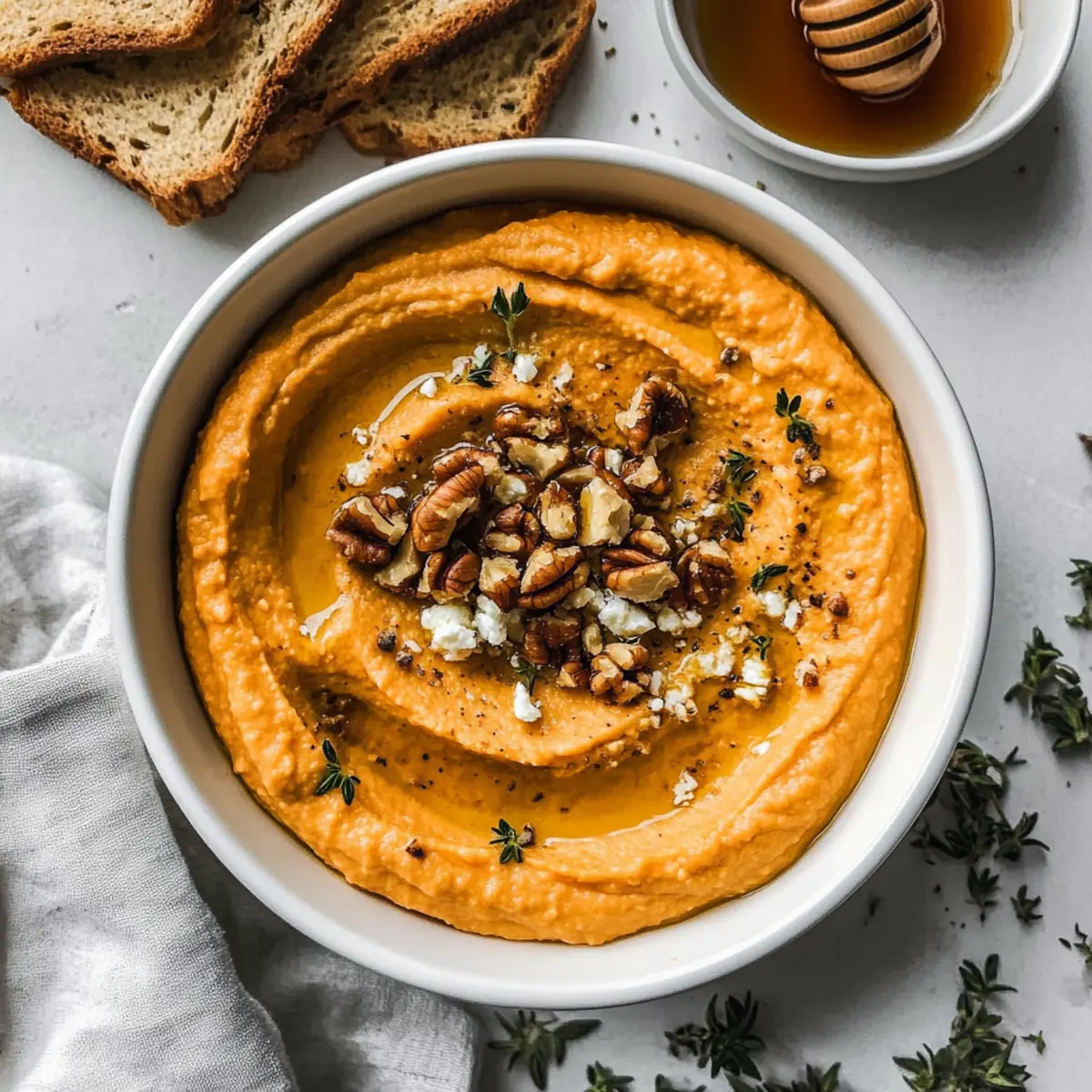 Pumpkin Whipped Feta Dip