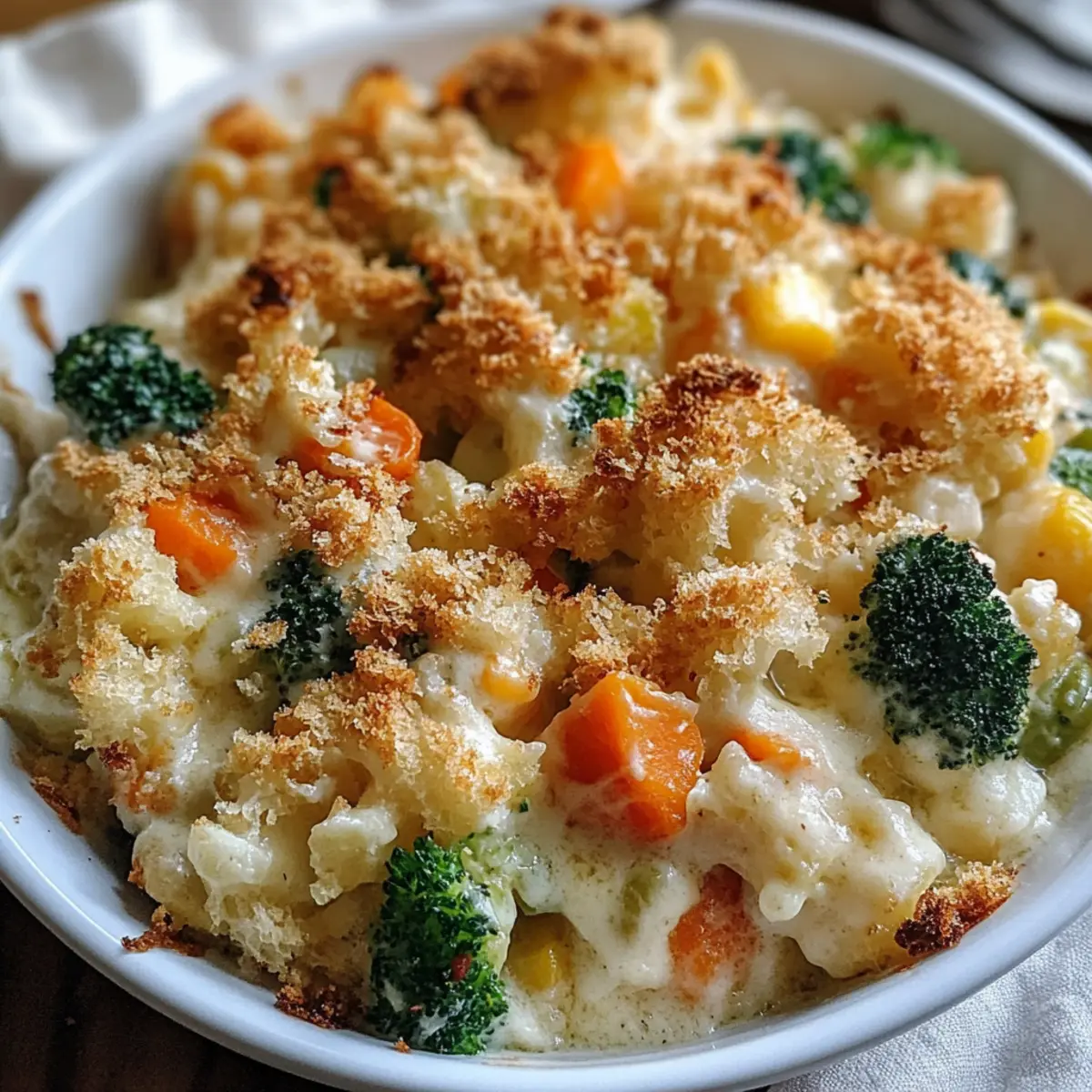 Creamy Winter Vegetable Casserole