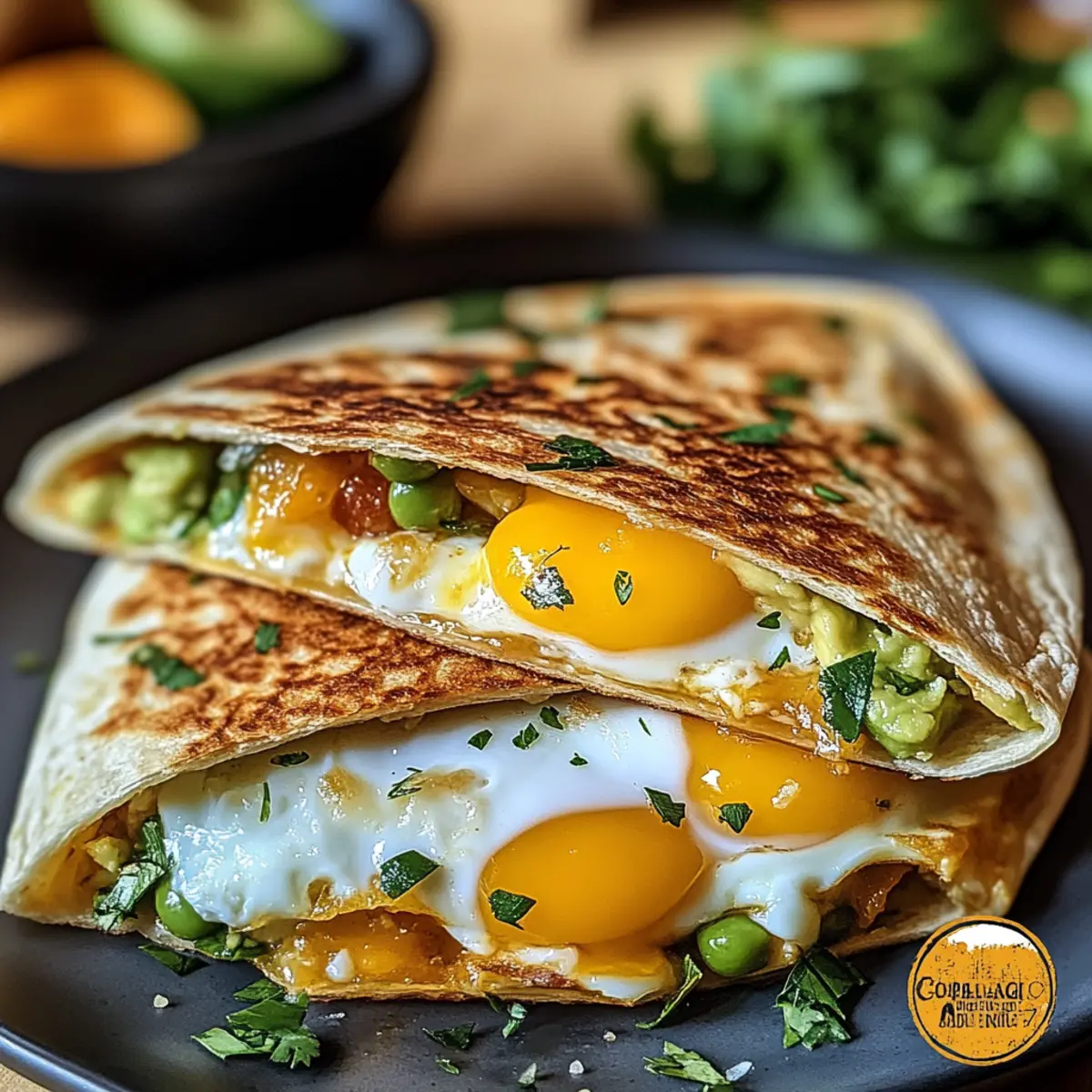 Fried Egg Quesadilla