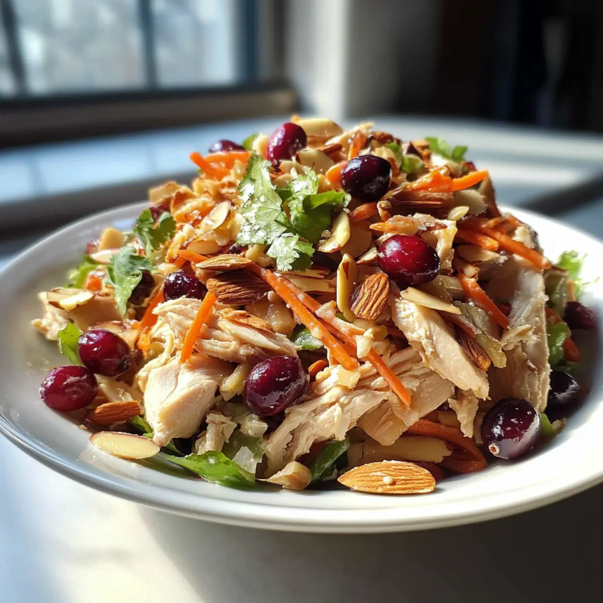 Asian Chicken Cranberry Salad