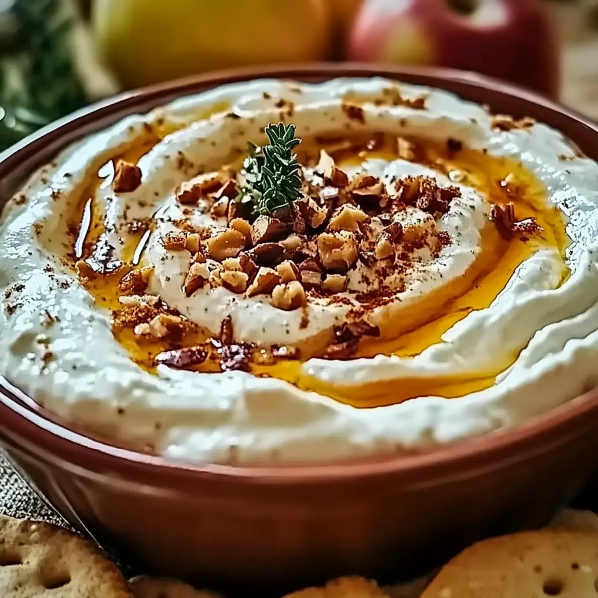 Hot Honey Cream Cheese Dip