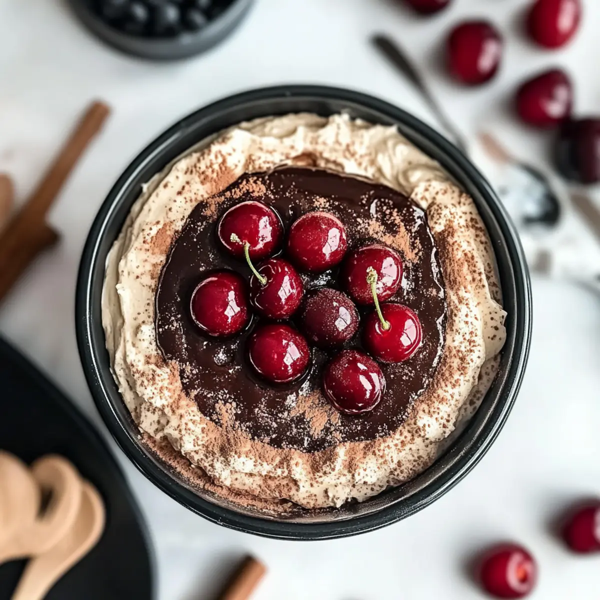 Cherry Amaretto Tiramisu