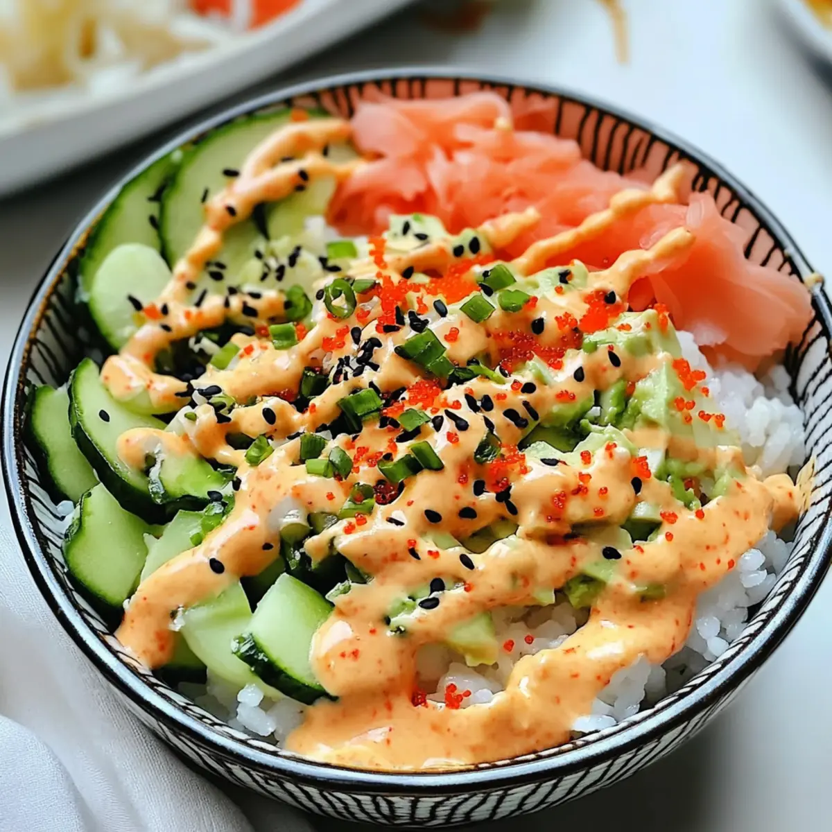 California Roll Sushi Bowls