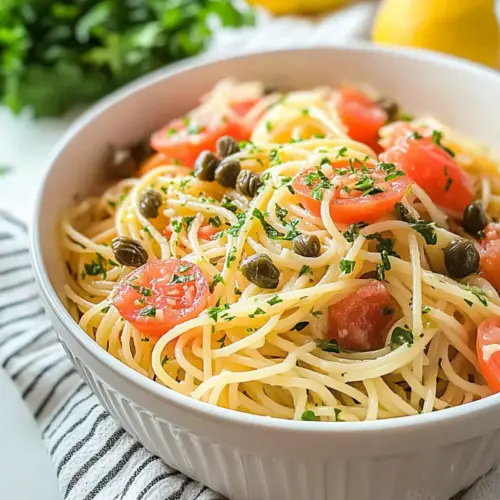 Lemon Capellini Salad