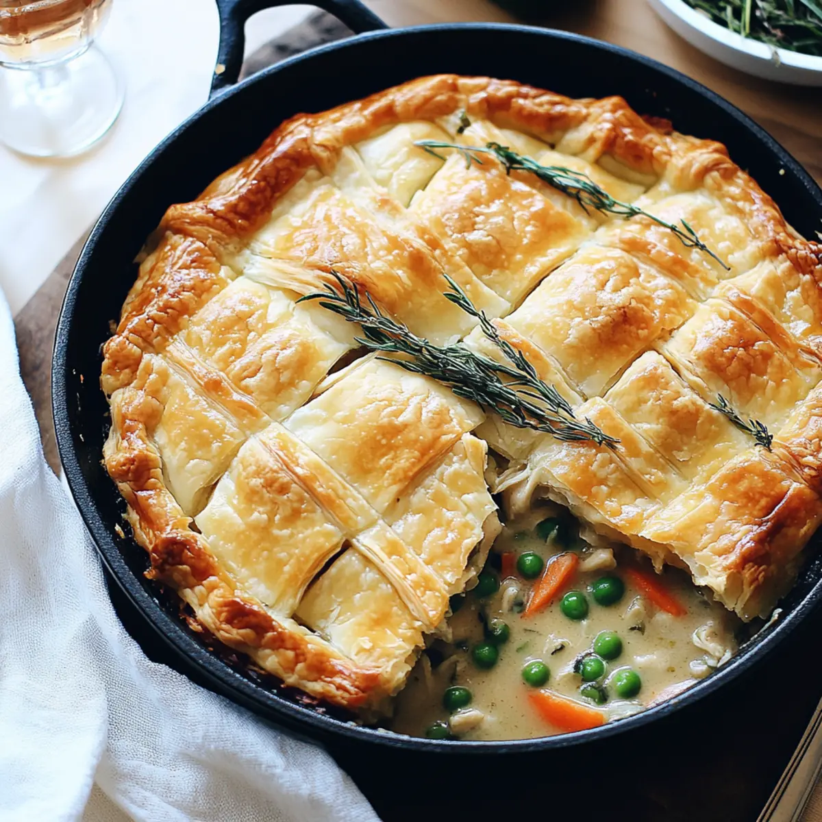 French-Inspired Chicken Pot Pie