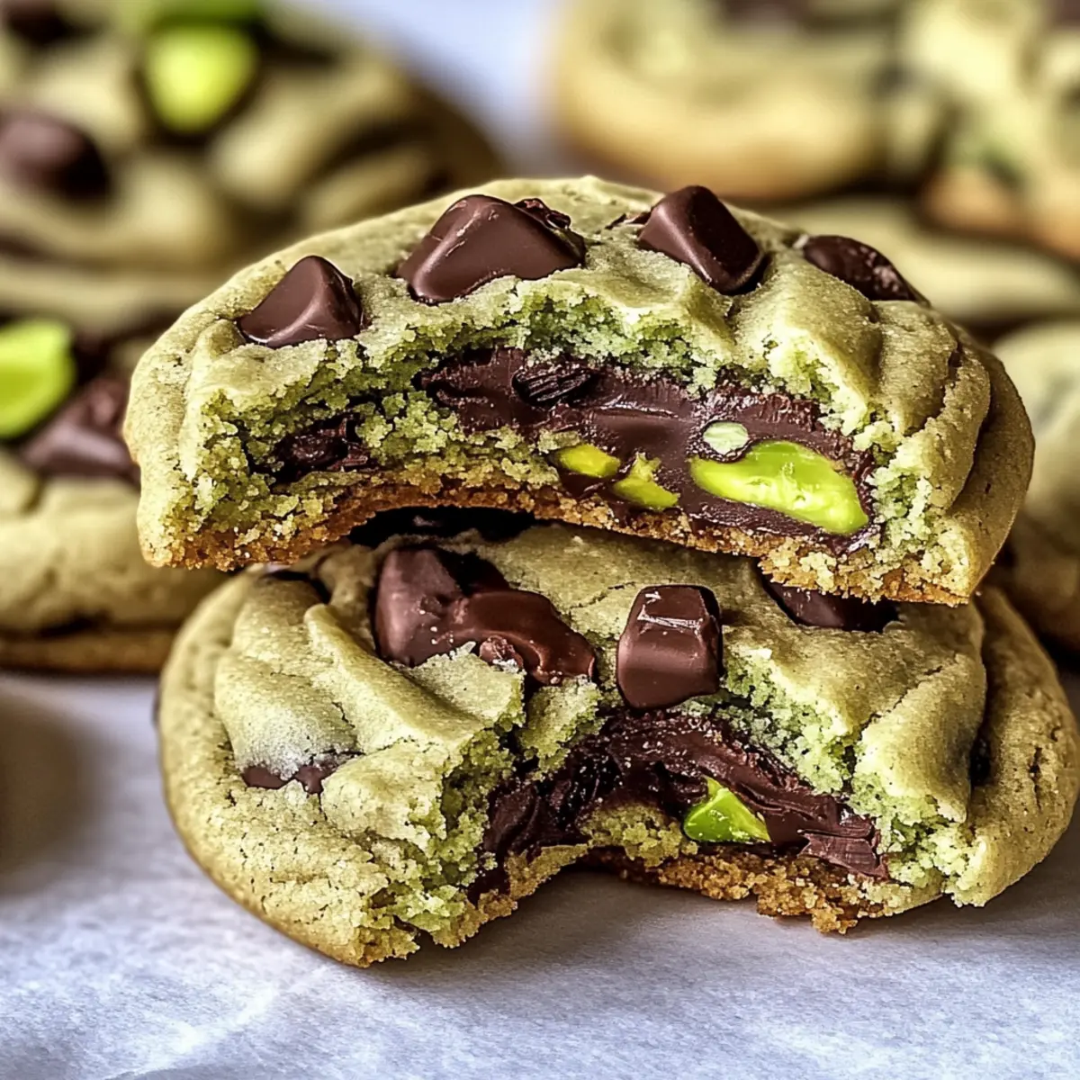 Pistachio Cream Cookies