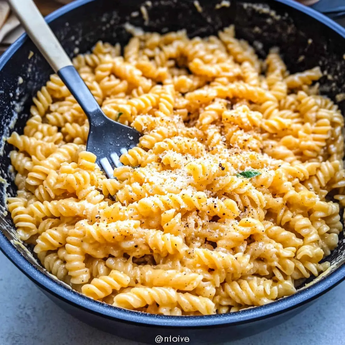 Radiatore Pasta in Creamy Sauce