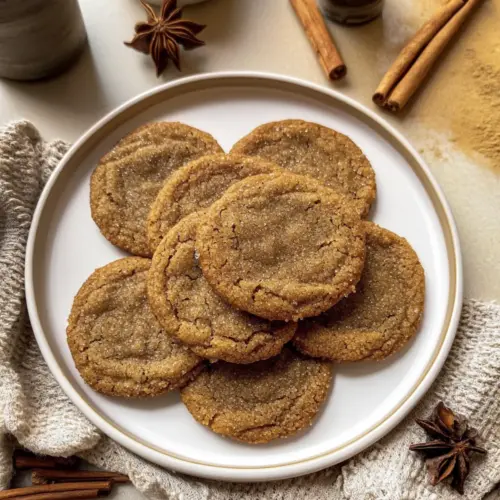 Vegan Brown Sugar Chai Cookies
