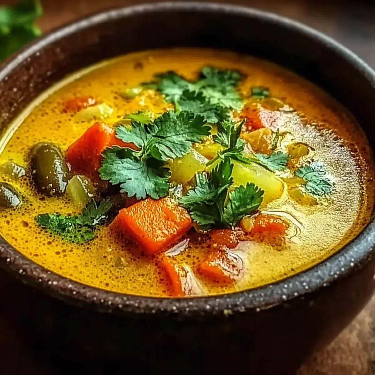 Spicy Indian Mulligatawny Soup