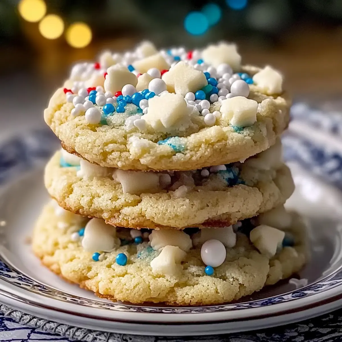 Winter Blizzard Cookies