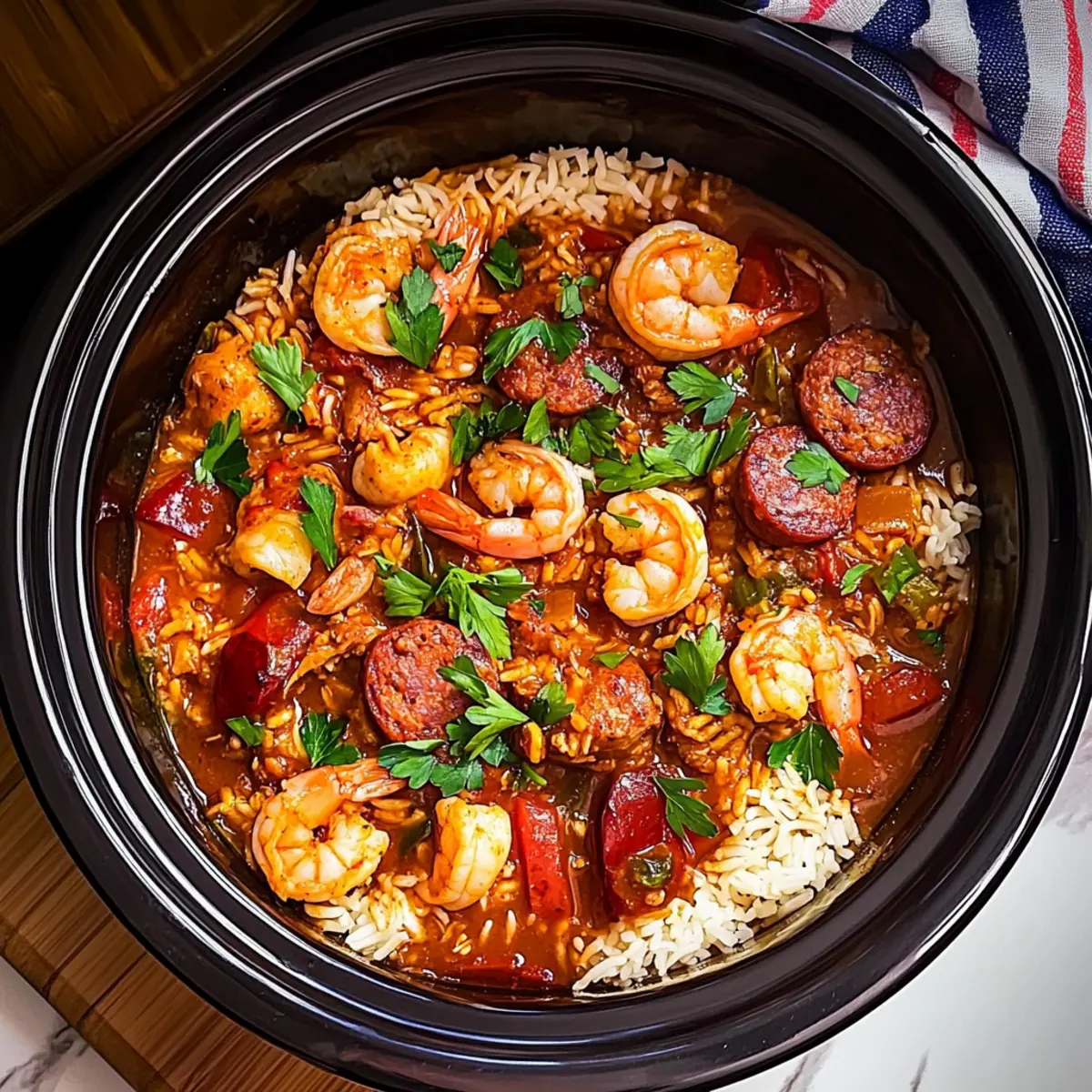 Crockpot Jambalaya