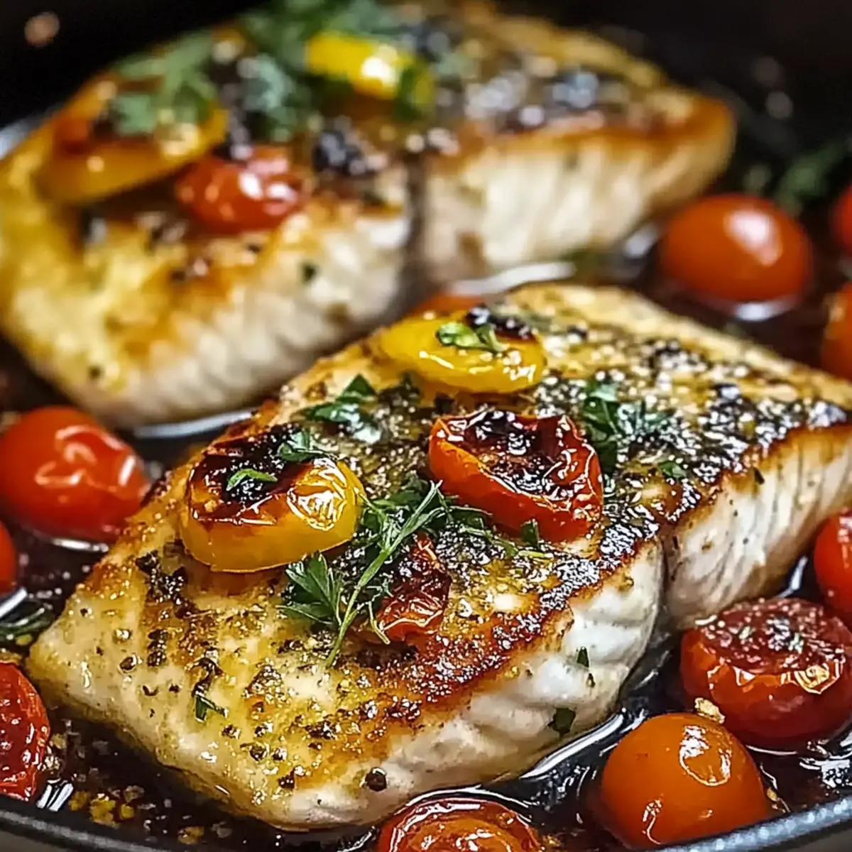Mediterranean Baked Fish