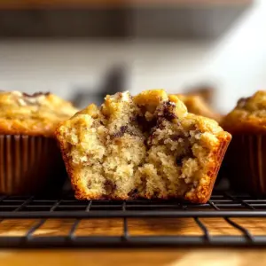 Fluffy Banana Bread Muffins