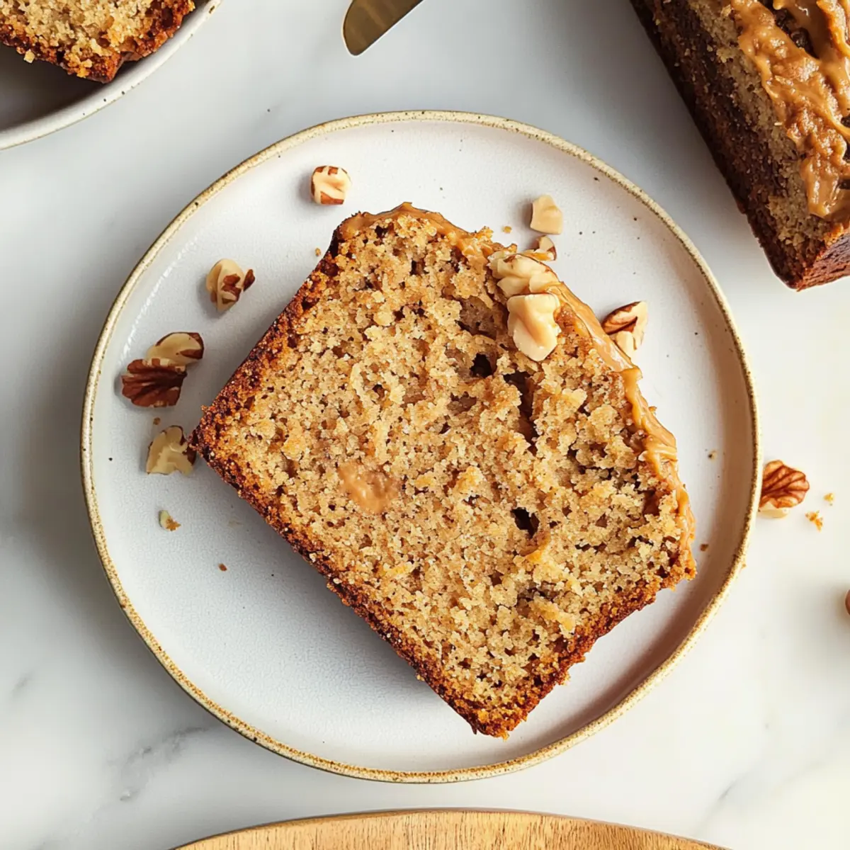 Peanut Butter Banana Bread