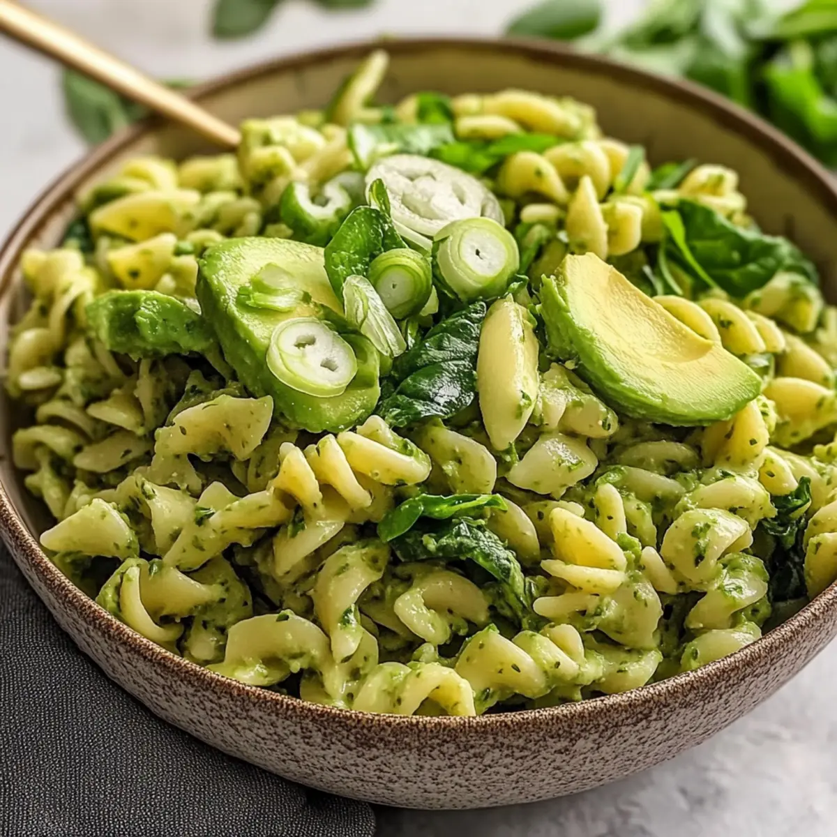 Green Goddess Pasta Salad