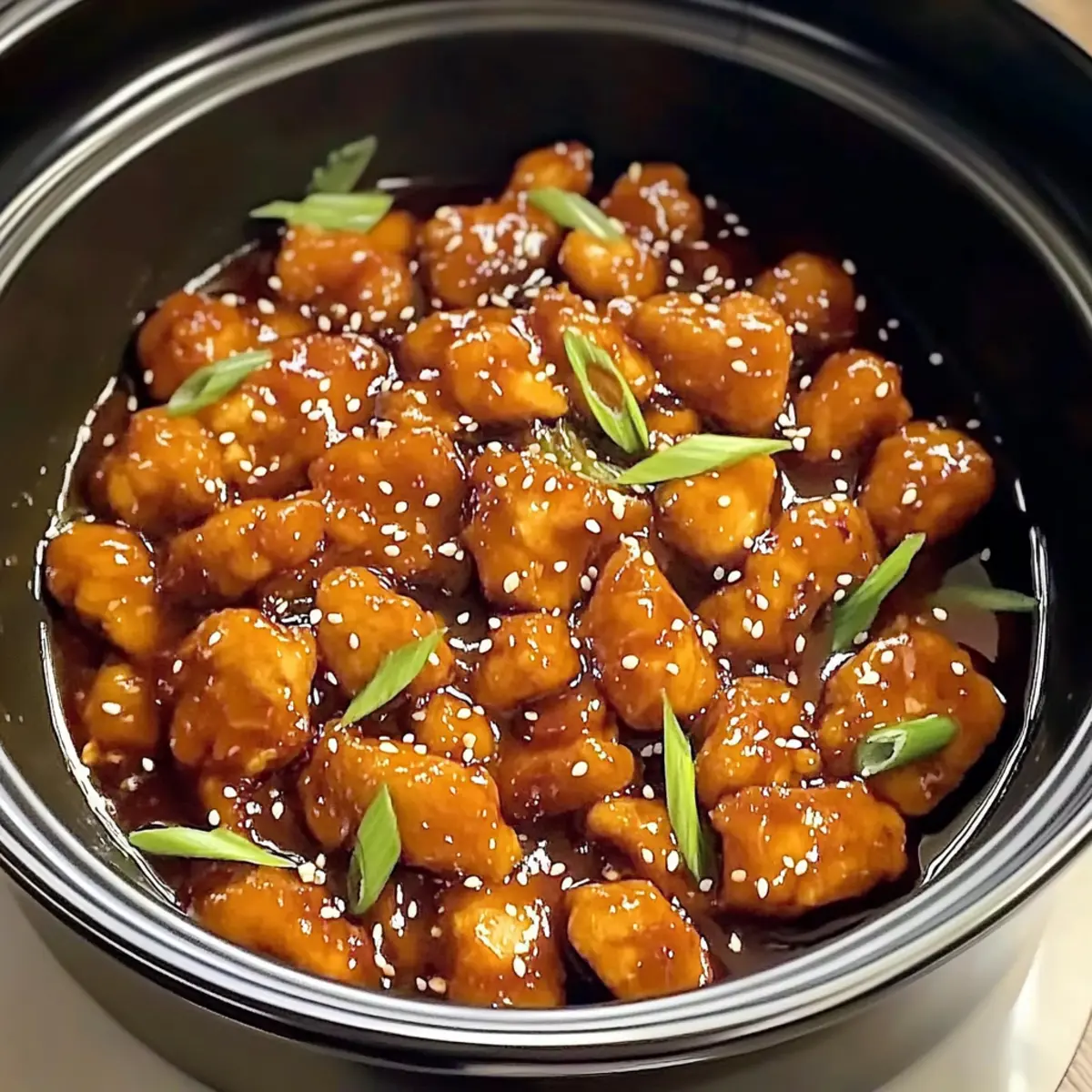 Crockpot Orange Chicken