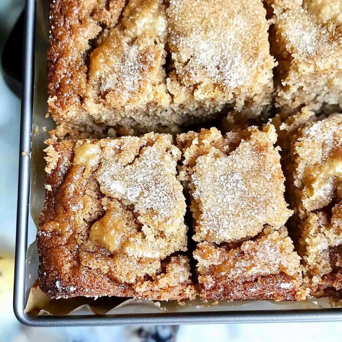 Banana Bread Snack Cake