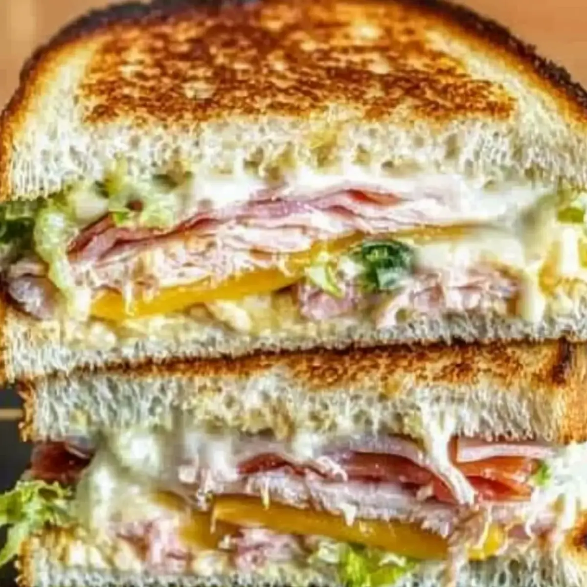 Viral Grinder Grilled Cheese Sandwich