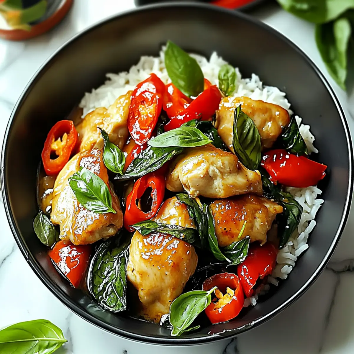 Thai Basil Chicken