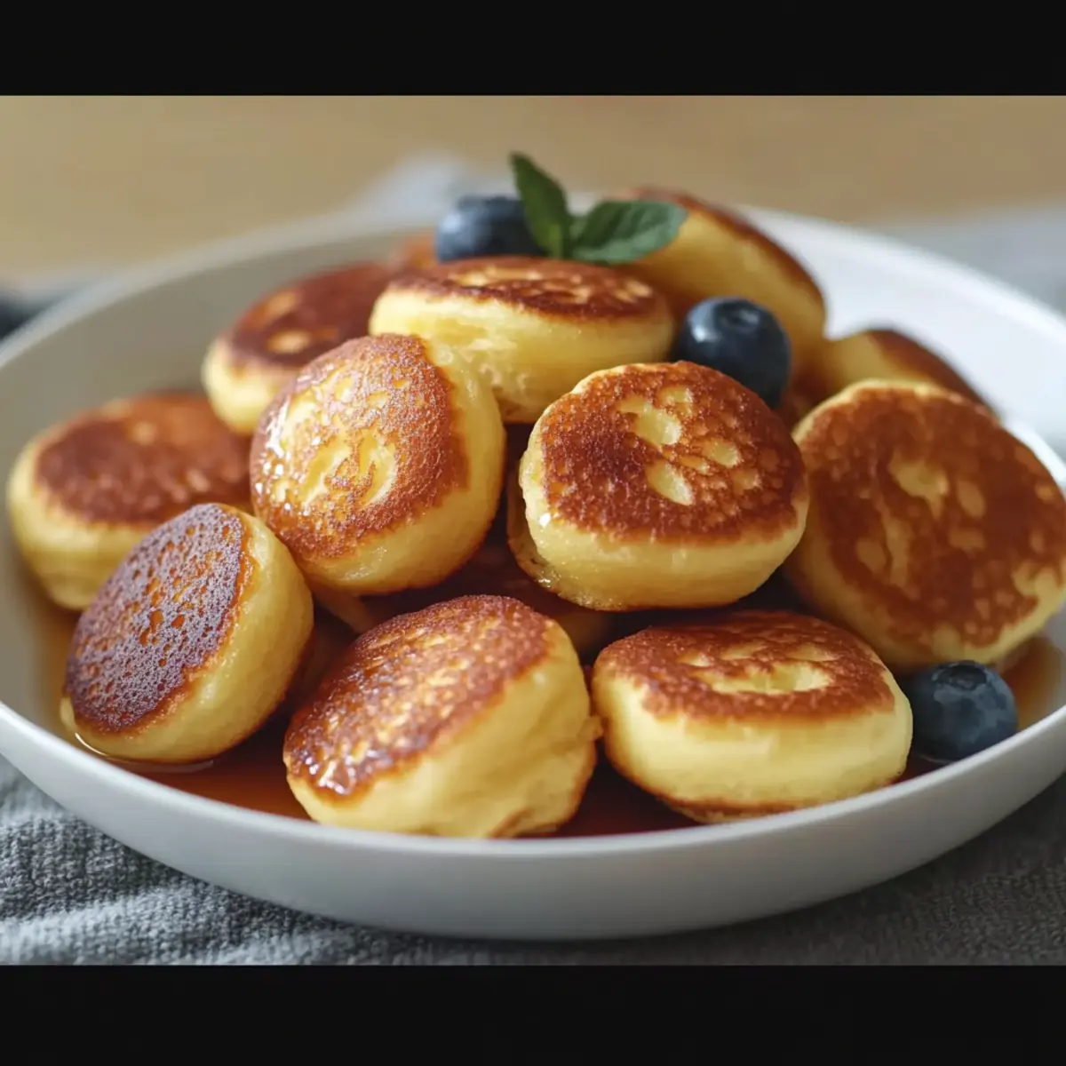 Breakfast Pancake Poppers