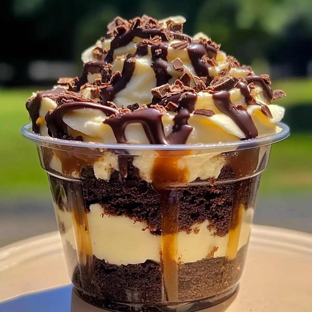 Loaded Brownie Cheesecake Cups