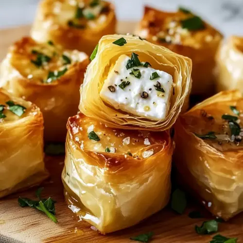 Mini Phyllo Feta Bites