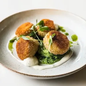 Caesar salad croquettes