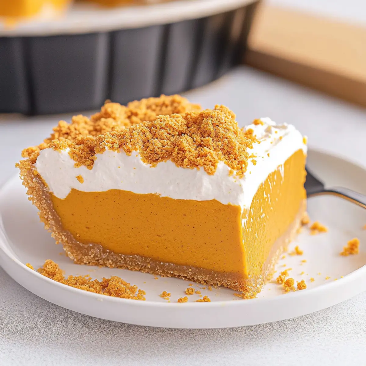 Pumpkin Pudding Pie