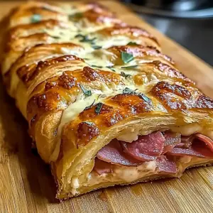 Italian Crescent Roll Sandwich Bake