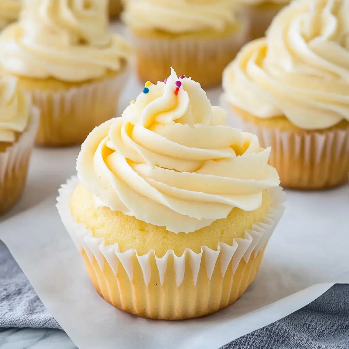 Vanilla Cupcakes