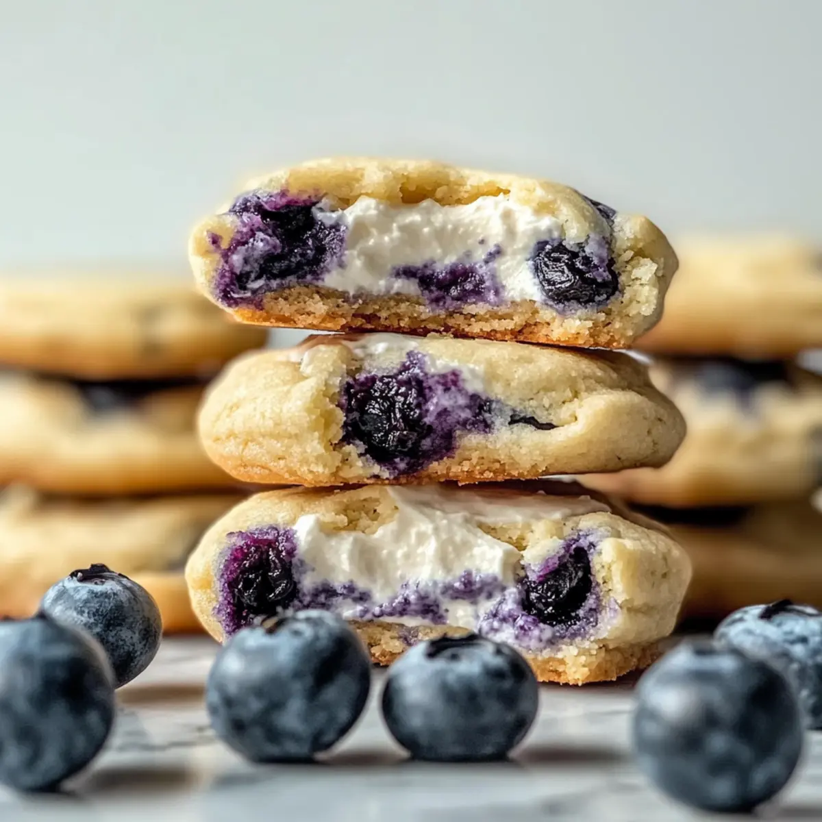 Blueberry Cheesecake Cookies