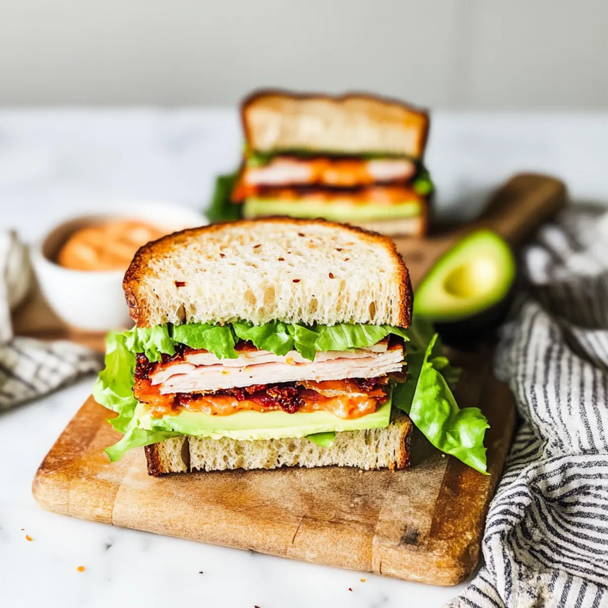 Turkey Club Sandwich