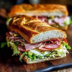 Viral Chopped Italian Sandwich