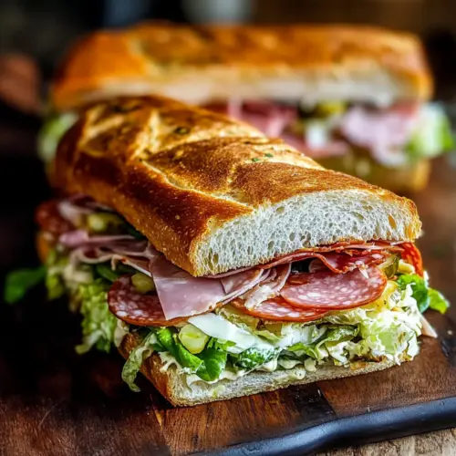 Viral Chopped Italian Sandwich